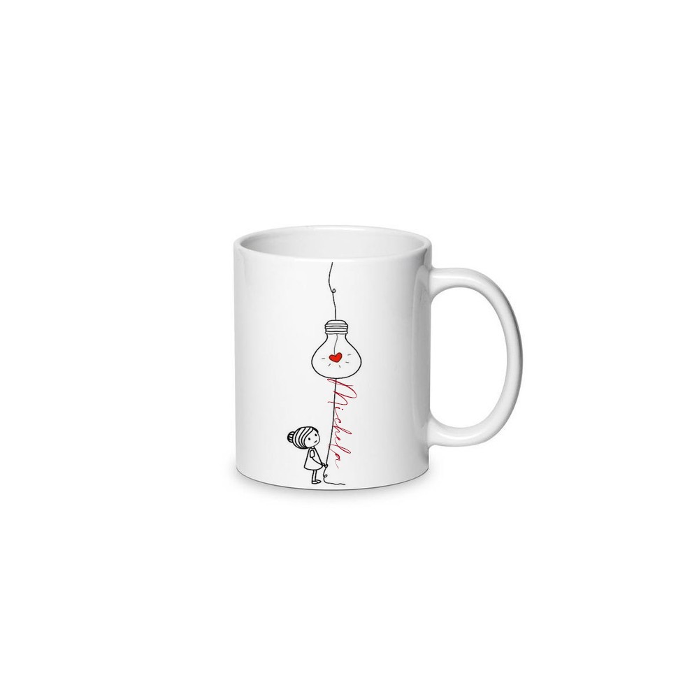Kit caffè bicchieri , palette e zucchero + 2 tazzine personalizzabili