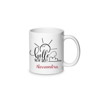 Kit caffè bicchieri , palette e zucchero + 2 tazzine personalizzabili
