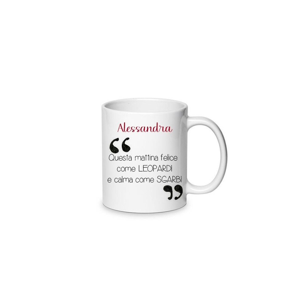 Kit caffè bicchieri , palette e zucchero + 2 tazzine personalizzabili