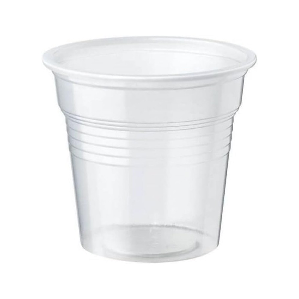 Bicchieri di plastica Major trasparenti 80 cc 1000 pz