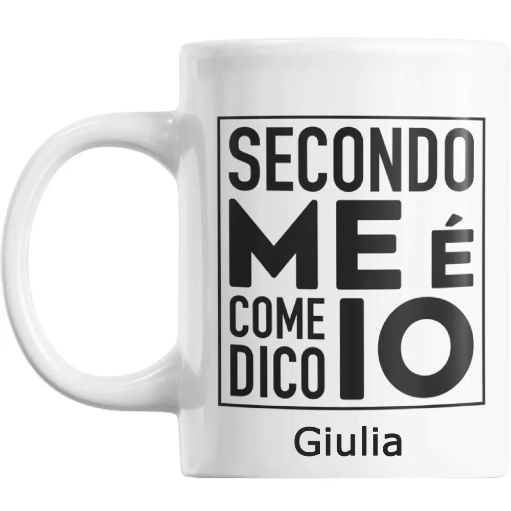 Tazza Secondo me è come dico io personalizzabile