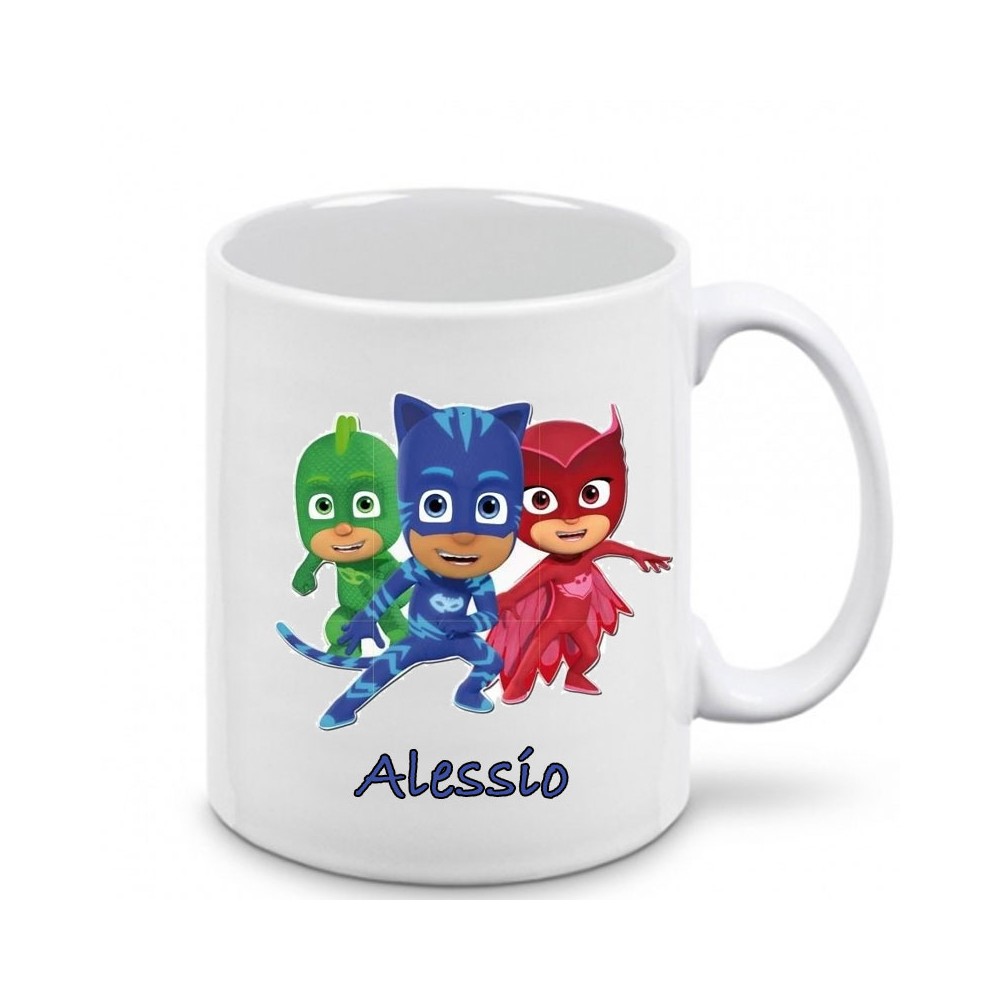 Tazza Super Pigiamini personalizzabile