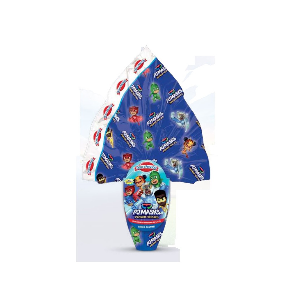 Uovo di Pasqua 150  gr super Pigiamini pj masks + tazza personalizzabile