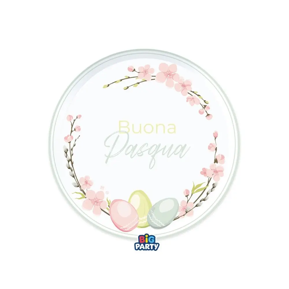 PIATTI BUONA PASQUA - 6 PZ