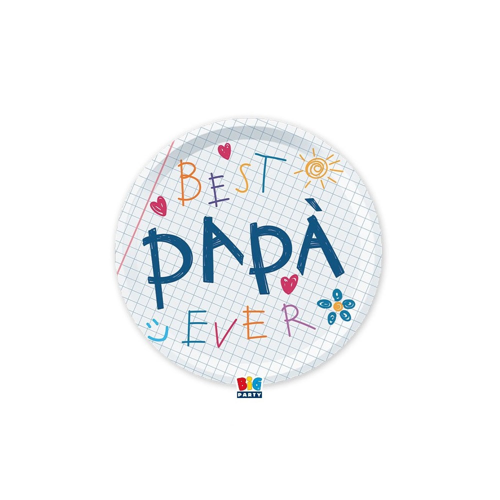 SET FESTA DEL PAPÀ CON QUADRETTO DI AUGURI