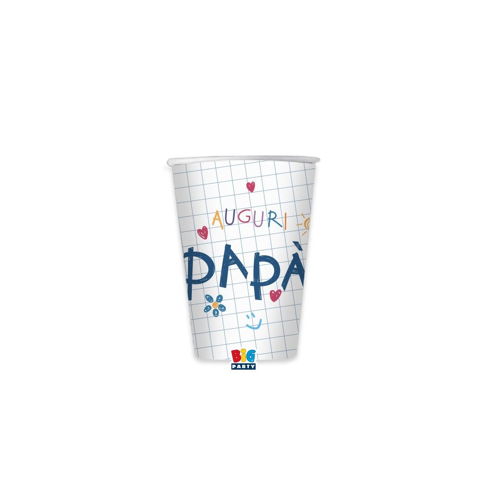 SET FESTA DEL PAPÀ CON QUADRETTO DI AUGURI