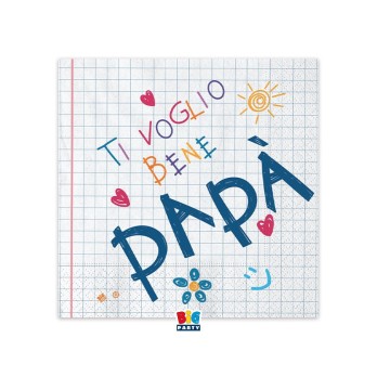 SET FESTA DEL PAPÀ CON QUADRETTO DI AUGURI