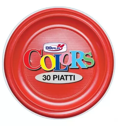KIT N 35 - ADDOBBI MONOCOLORE ROSSO