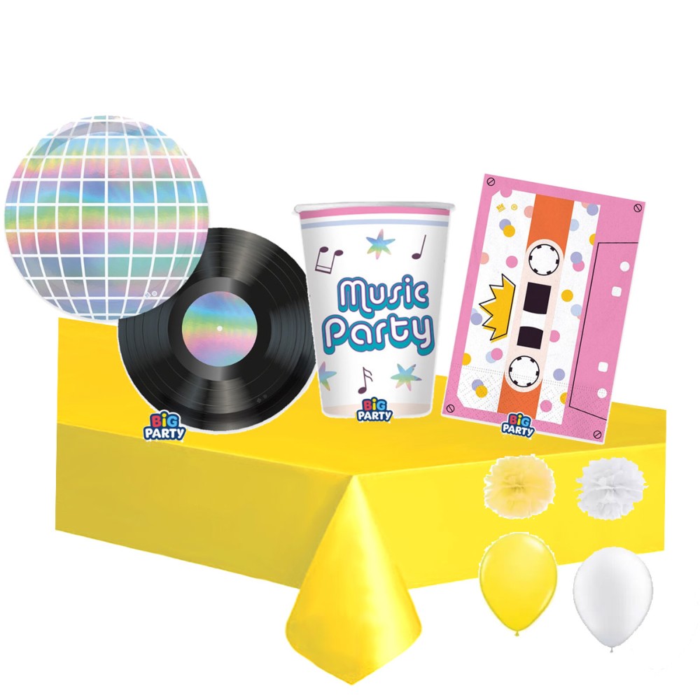 KIT N.49 MUSIC PARTY - ACCESSORI TAVOLA