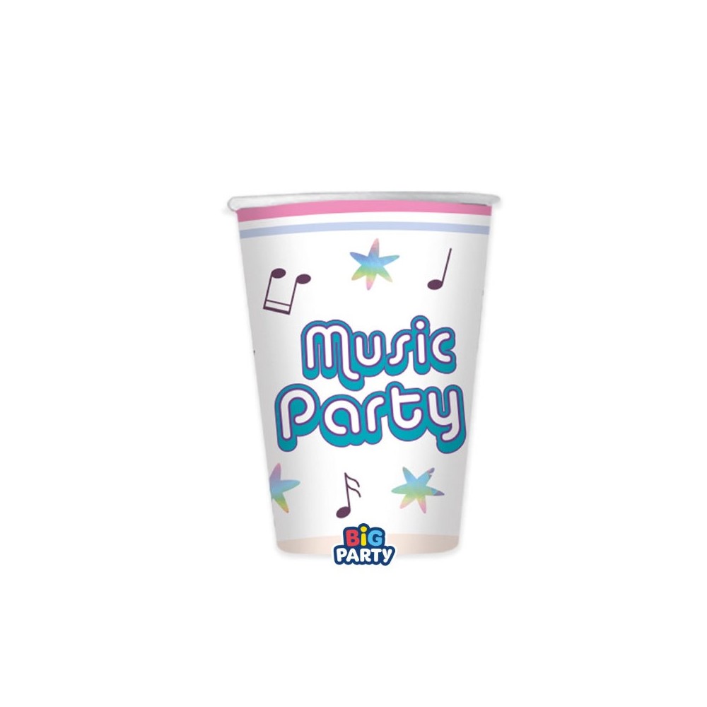 KIT N.30 MUSIC PARTY - COMPLEANNO TEMA MUSICA