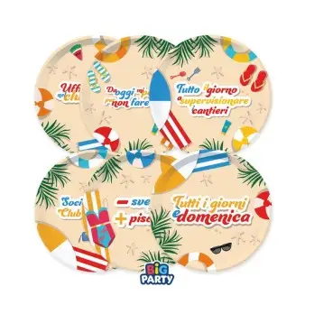 piatti dessert finalmente in pensione – 6 pz
