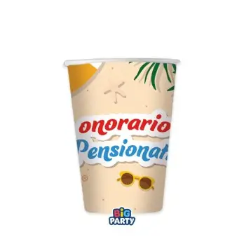 BICCHIERI FINALMENTE IN PENSIONE – 6 PZ
