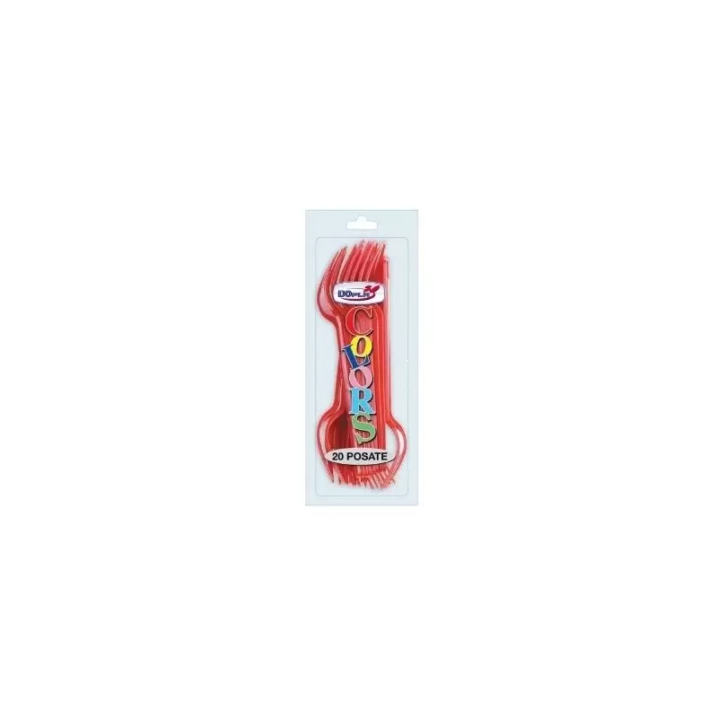 KIT N 35 COORDINATO TAVOLA FESTA PARTY MONOCOLORE ROSSO CON FLUFFY 