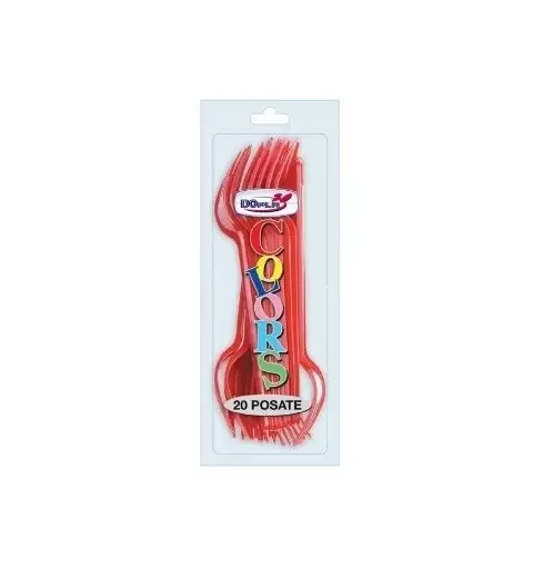 KIT N 35 - ADDOBBI MONOCOLORE ROSSO