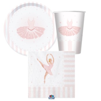 ADDOBBI COMPLEANNO DANZA I LOVE BALLET KIT N 29