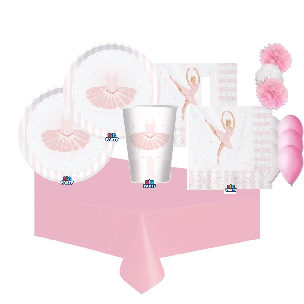 KIT N.49 I LOVE BALLET - COORDINATO TAVOLA