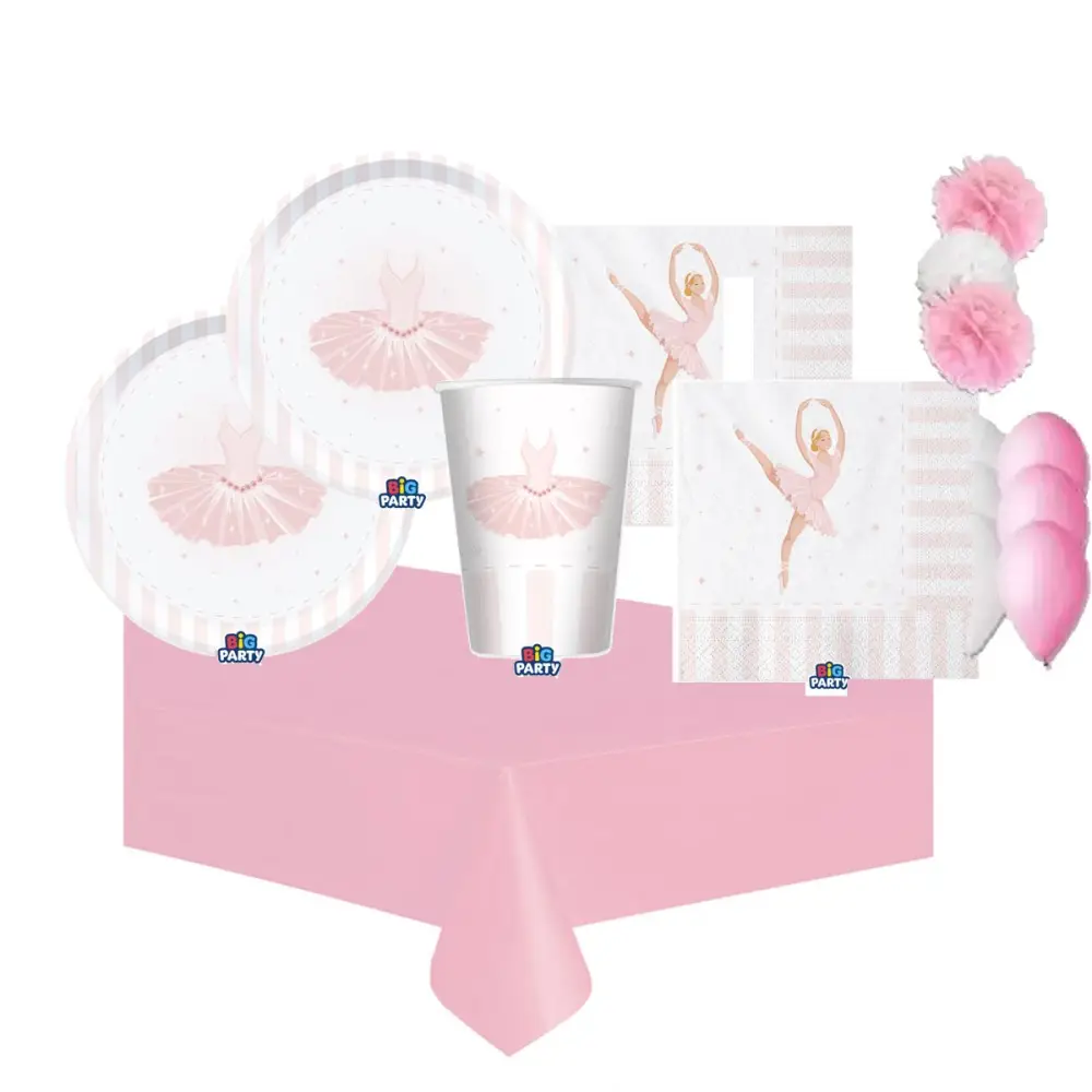 KIT N.49 I LOVE BALLET - COORDINATO TAVOLA