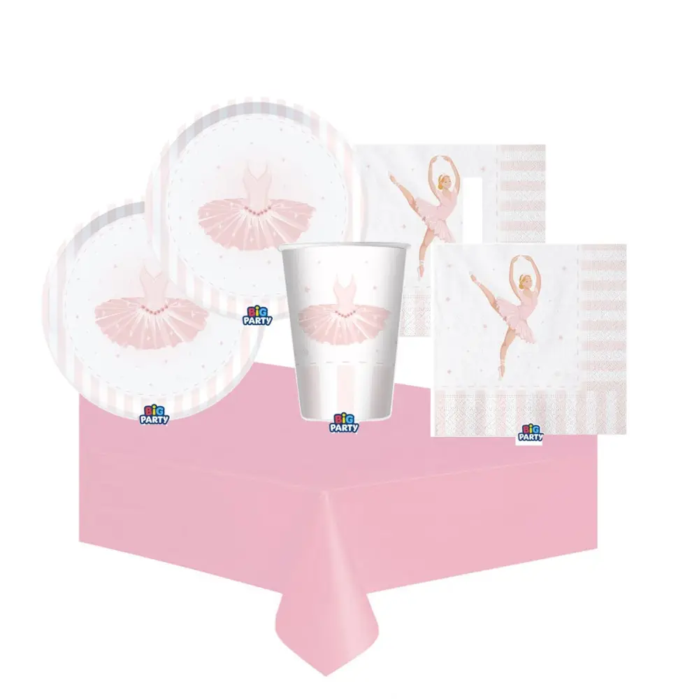 COORDINATO COMPLEANNO DANZA I LOVE BALLET KIT N 78