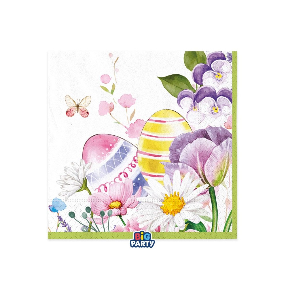 Kit N.2 Floral Easter pasqua per 12 Persone