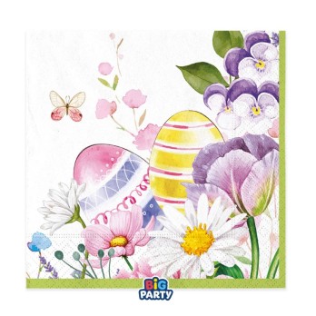Kit N.2 Floral Easter pasqua per 12 Persone