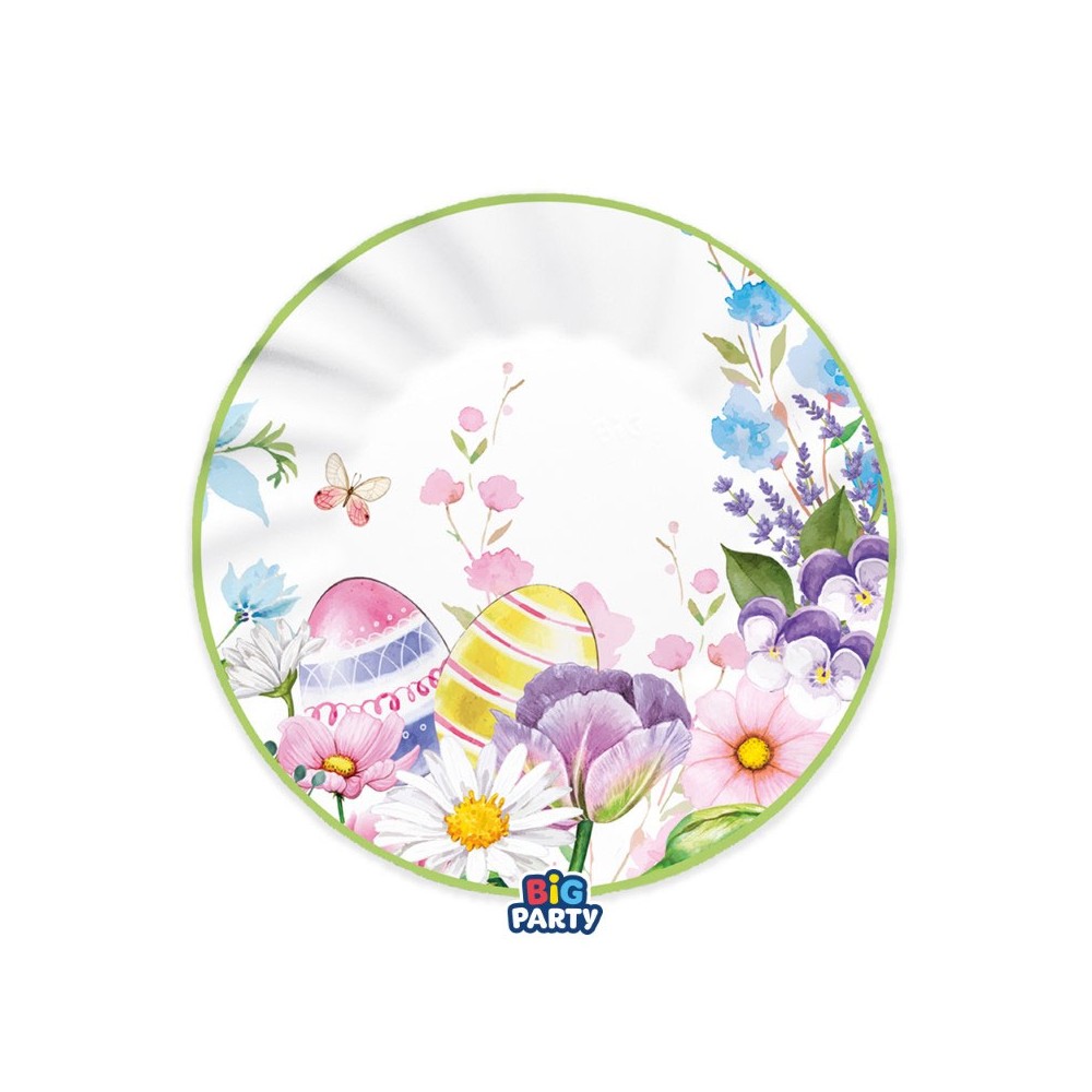 Kit N.47 Floral Easter pasqua per 6 Persone