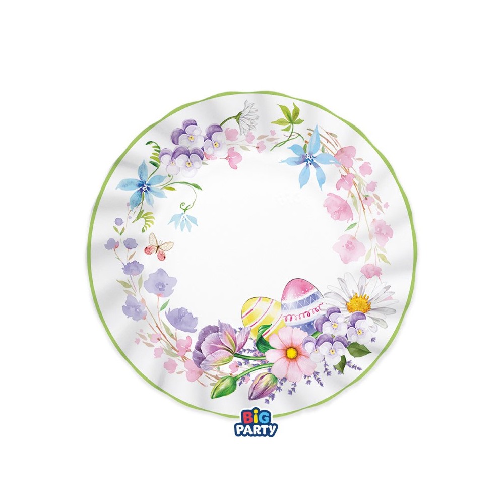 Kit N.78 Floral Easter pasqua per 6 Persone