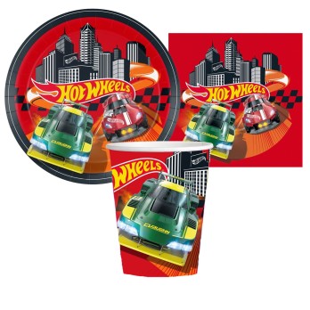 Kit Hot Wheels per 16 persone