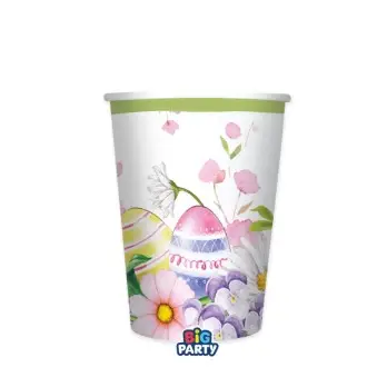 6 Bicchieri 250 cc Floral Easter 76778