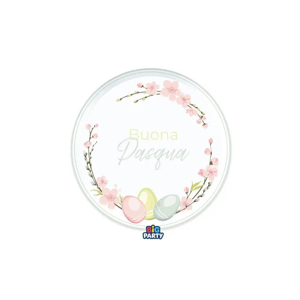 6 Piatti Ø 20 cm Buona Pasqua 76773