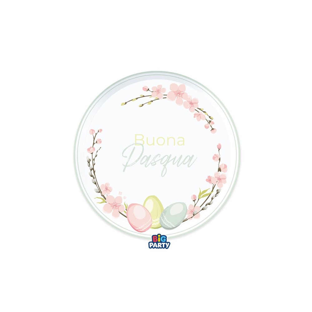 6 Piatti Ø 20 cm Buona Pasqua 76773