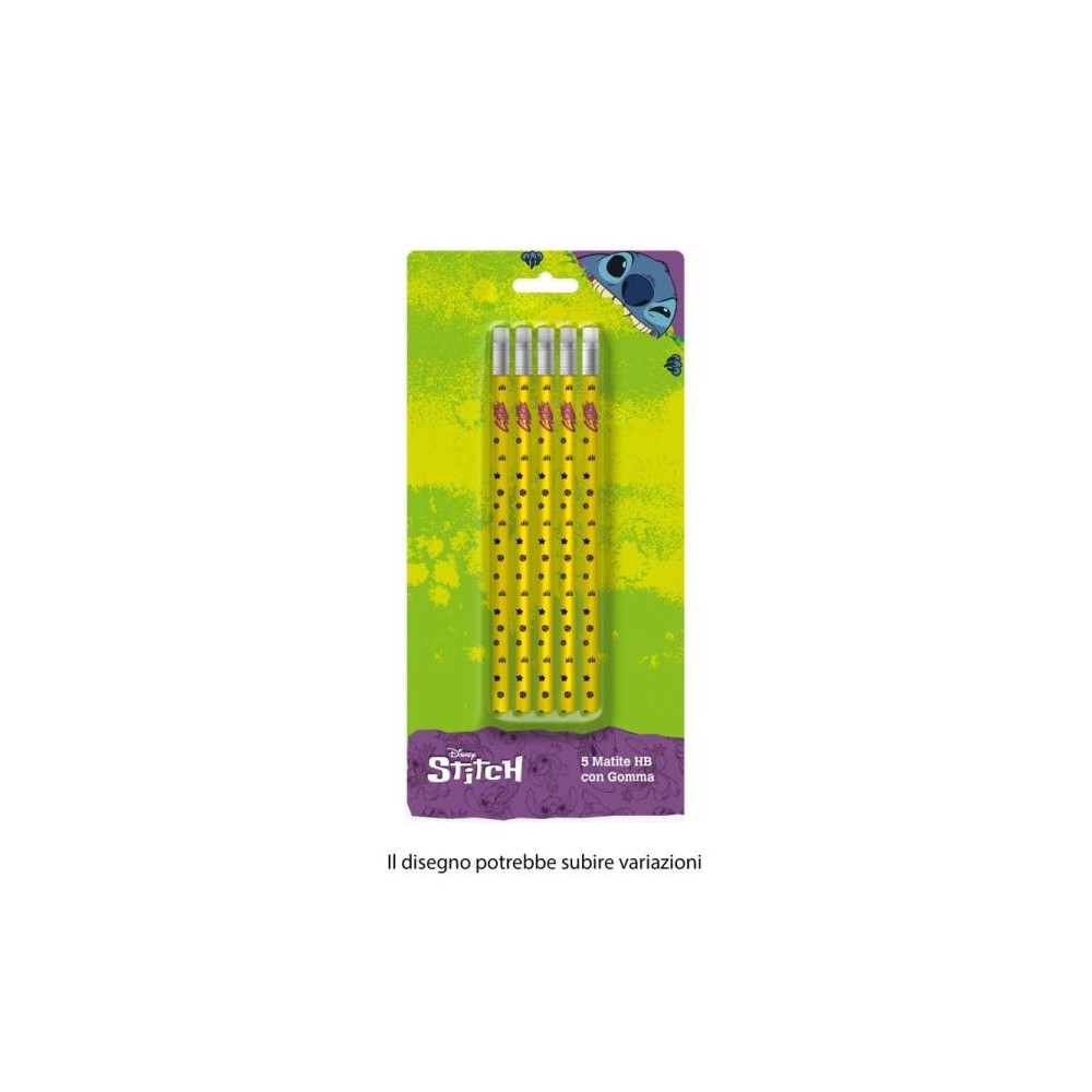 Matite Stitch 5 pz LST1033