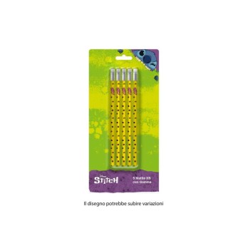 Matite Stitch 5 pz LST1033