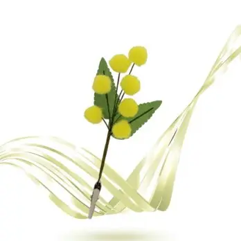 Rametto di Mimosa 16 cm - 496967