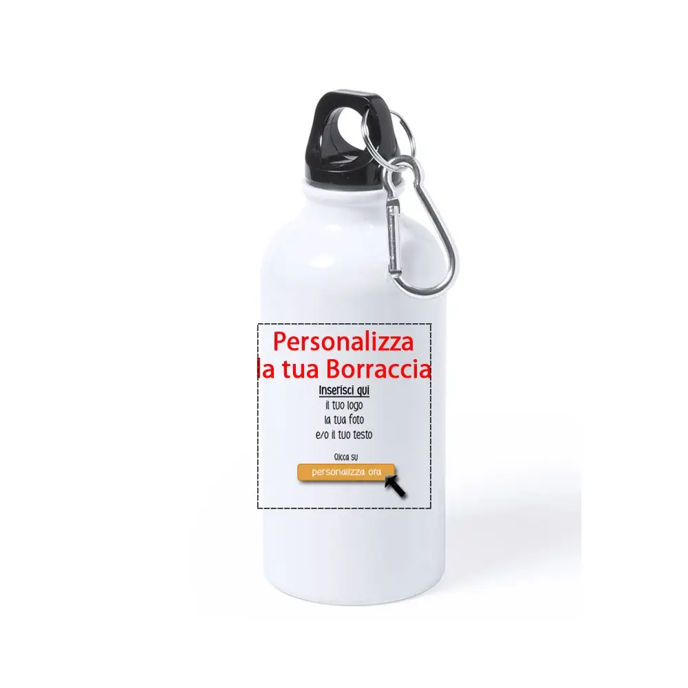 Borraccia alluminio Personalizzabile