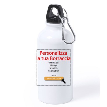 Borraccia alluminio Personalizzabile