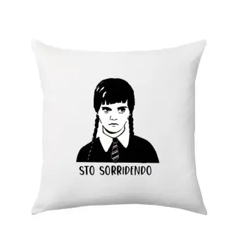 Cuscino Mercoledì Addams personalizzabile - 1 pz