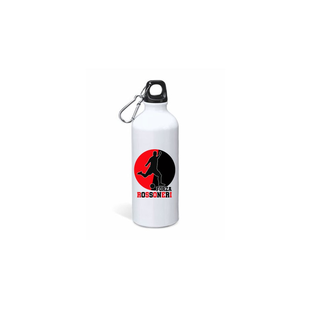 Uovo di Pasqua 150 g Milan rosso nero Con Pallone n.5 + sacca e borraccia