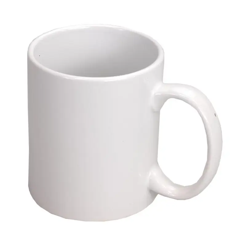 12 TAZZE BIANCHE IN CERAMICA CON MANICO