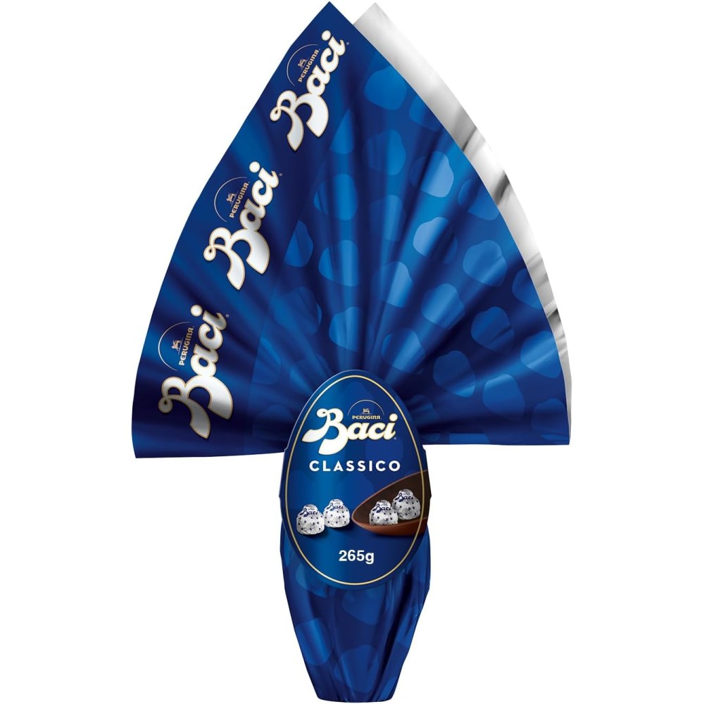 Set Uovo di Pasqua Baci Perugina fondente 265 g con cuscino cuore e tazza fai da te