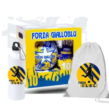 Uovo di Pasqua 150 g Parma gialloblu Con Pallone n.5 + sacca e borraccia
