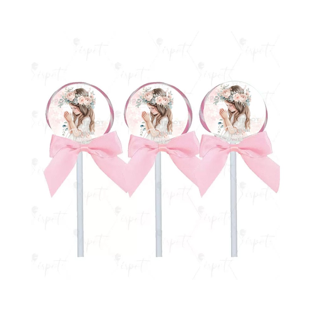 LECCA LECCA SPIRALE PRIMA COMUNIONE ROMANTIC GIRL – 12 PZ