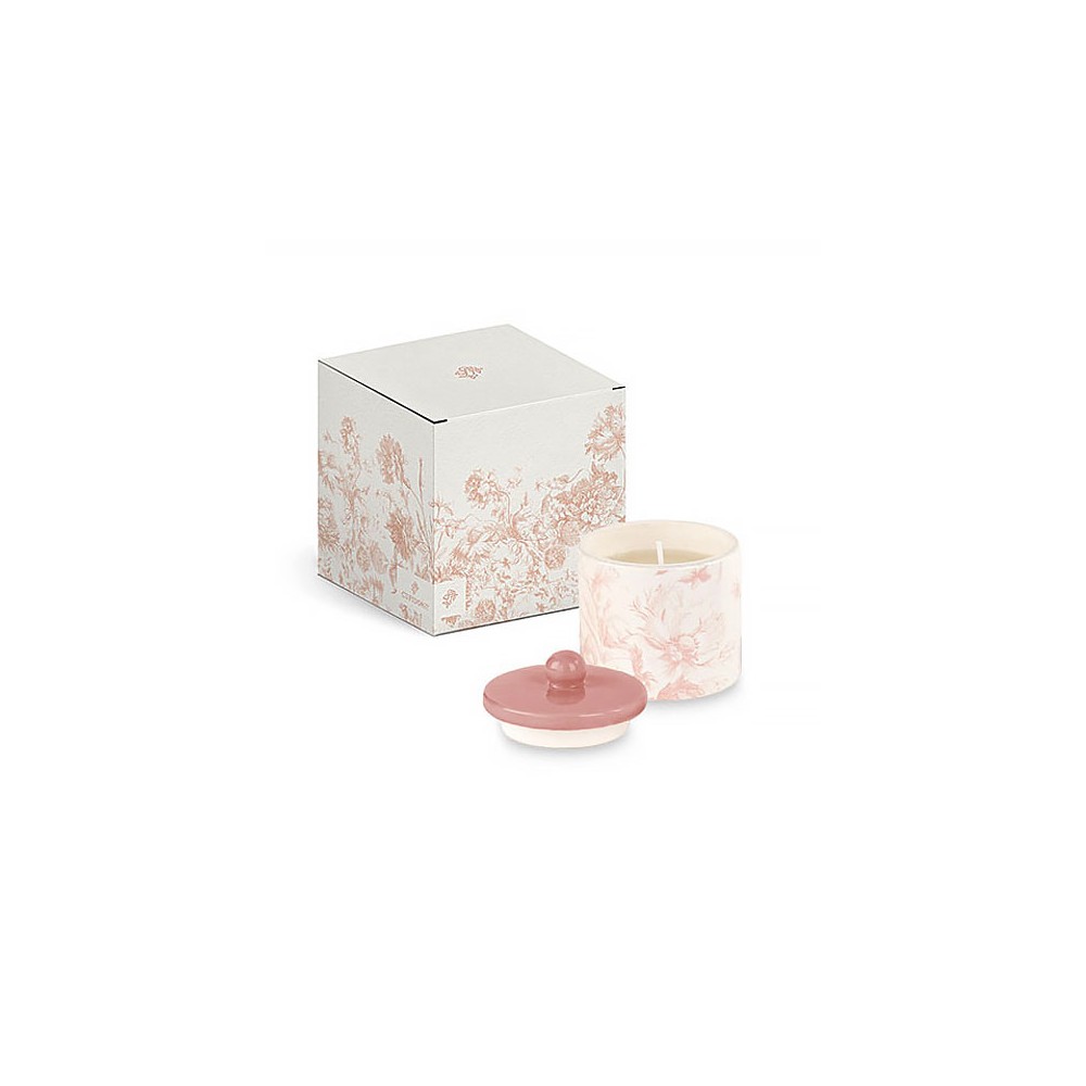 Candela Toile cipria con scatola 60 x h 70 mm - 229895