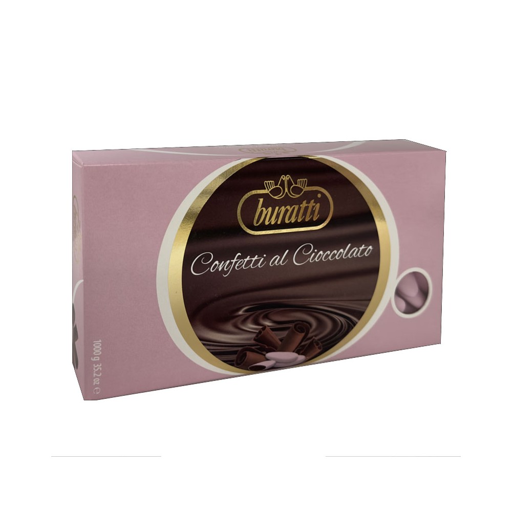 Confetti Buratti cioccolato rosa CIRO100 1 kg