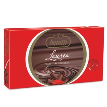 Confetti Buratti cioccolato Rosso CIRS100 1 kg