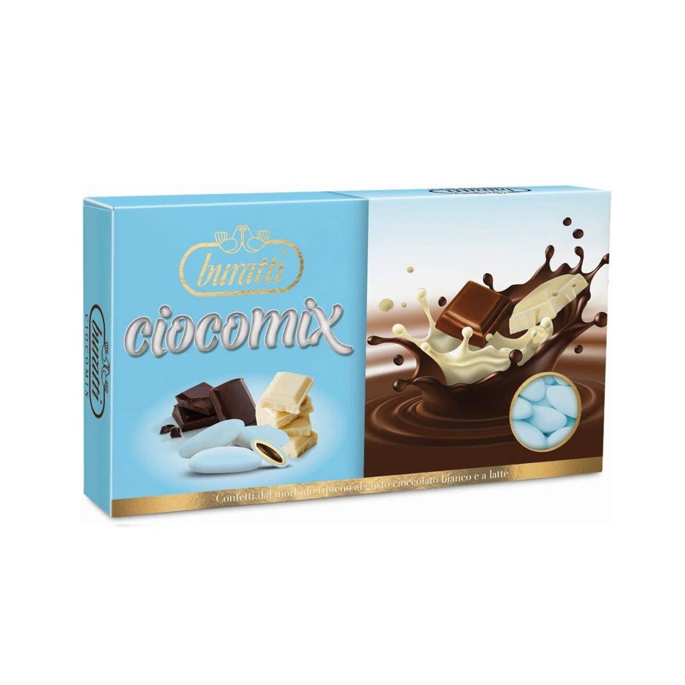 Confetti buratti ciocomix azzurro 1 kg CXAZ100