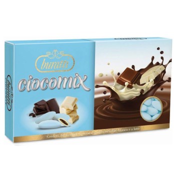 Confetti buratti ciocomix azzurro 1 kg CXAZ100