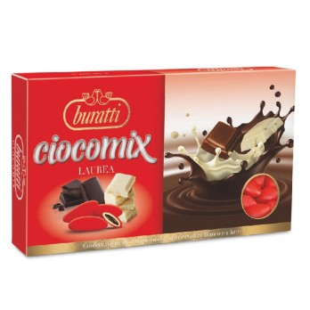 Confetti buratti ciocomix rosso 1 kg CXRS100