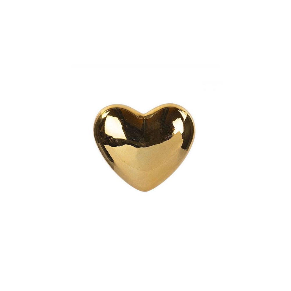 Magnete Cuore 45 x 38 Mm Oro 249248 1 pz