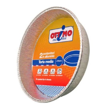 OTTIMO Vaschetta Torta Media x 2 Pz 200315028