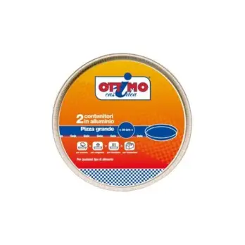OTTIMO Vassoio Circolare per Crostate e Pizza x 2 Pz 200315050